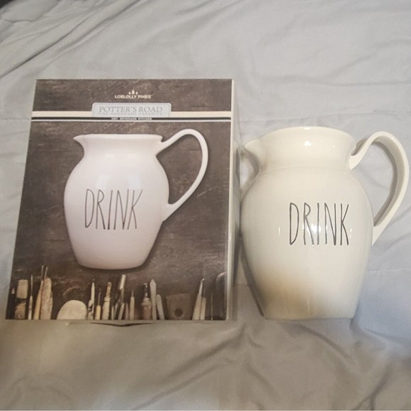 NIB Loblolly Pines Potter's Road 2qt Beverage Pitcher - Picture 2 of 4